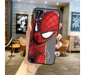 Avengers Alliance Spider Man Phone Case For Redmi Note 12 11 10 9 8 Pro Plus Pro S T 5G Matte Frosted Translucent Cover
