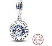 925 Sterling Silver Pink Cat Butterfly Charms Beads Star Moon Sunflower Coffee Cup Pendants Fit Bracelets DIY Jewelry