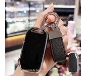 Key Fob Cover with Car Keychain for Kia K3 KX3 KX7 K5 Sportage Carnival Mpv KIA Smart Remote Key Cover K8