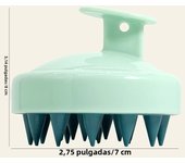 2Pcs Plastic Silicone Salon Massage Comb Hair Washing Comb Bath Comb Easy Foaming Head Massage Brush Hair Shower Brush Home Tool