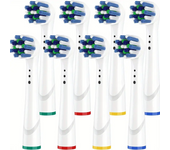 4pcs EB50 Cross Action Replacement Brush Heads For Oral B D12 D16 D100 3757 3709 pro3 pro1max electric toothbrush