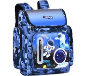 Mochila Con Astronauta, Gran Capacidad, Impermeable Y Ligera