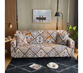 Living Room Sofa Cover Elastic Corner Sofa Cover Chair Cover 1/2/3/4 Seats Dustproof And Machine Washable