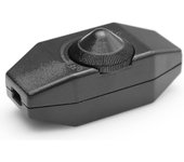 1-60w Led Dimmer Dimmable (rotary Dimmer) Led Dimmable, On/off, 220-230v, Ce In-line Switch, Black