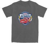 Mens T-Shirt Cars 3 Lightning McQueen Lightning Fast T-Shirts Popular Summer Tee Shirt Y2K Custom Logo Clothes Plus Size