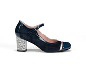 Dorking by Fluchos RODIN D9092 CALF+KAFIR+LAMINA BLUE + MARINO + CAVA
