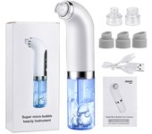 Eliminador de Puntos Negros y Espinillas Recargable por USB NIJ - Aspiradora Eléctrica Facial con Ciclo de Agua, Batería de Litio de 300mAh