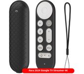Silicone TV Remote Control Protective Case, for Google TV Streamer (4K)/LG AN-MR21GC MR21N/21GA TV/TCL rc902v/802NU1