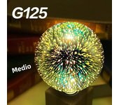3D Colorful Decoration LED Bulb E27 Retro Lamp Vintage Edison LED Light Bulb ST64 A60 G80 G95 G125 Heart Christmas Night Light