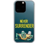 Funda compatible con iPhone 13 Pro - Never Surrender