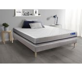 Pack colchón Actimemo soft 120x190cm + Somier, espuma viscoelástica, 3 zonas de confort