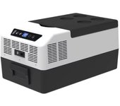 Nevera/Congelador eléctrica 15 litros con compresor 12/220V, rango de temperatura +10/-22ºC     Nevera Portatil