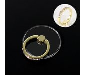 Universal Transparent Finger Ring Mobile Phone Smartphone Stand Holder For iPhone 12 Xiaomi Samsung Smart Phone Car Mount Stand