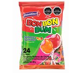 COLOMBINA- BON BON BUM DIFERTENES SABORES BOLSA DE 24 UND.