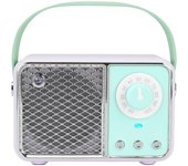 Altavoz bluetooth retro, decoración retro, altavoz bluetooth inalámbrico, lindo estilo retro, adecuado para escritorio de