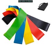 TPE Resistance Bands Fitness Set Rubber Loop Bands Strength Training Workout Expander Yoga Gym Equipment Elastic Rubber Loop
