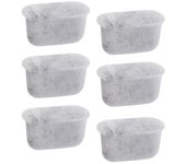 6 piezas de reemplazo de filtros de agua de carbón de bambú para máquinas de café Cuisinar-T