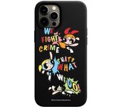 Carcasa para iPhone 12 Pro Max - Negro con un diseño de P Girls We Fight