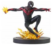 Figura Miles Morales Spiderman Ps5 Marvel Gallery Comid 23Cm