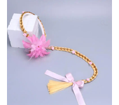 Kid Cosplay Equipment tangled Braid Synthetic Hair Party Supply Princess Braid Elsa Girl Anna Wig Comic Con Accessory Costume