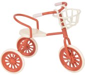 1:12 Miniature Artificial Iron Tricycle Suitable for Bjd Ob11 Doll House Home Furnishings