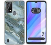 Funda Silicona para Blackview A50 diseño Mármol 09 Dibujos