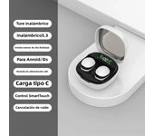Mini 5.3 wireless bluetooth headset small earbuds sleep work sports invisible headphones HD HIFI bass sound quality earphones