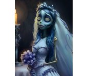 Tim Burton Corpse Bride Movie Diamond Painting Kits Horror Skull Bride Emily Victor Photo Art Cross Stitch Mosaic Home Decor