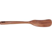 Espátula de madera segura, sin olor, para cocina doméstica, con mango largo para cocinar, espátula de madera