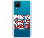 Funda original compatible con Samsung Galaxy A12 5G - Hello Kitty Sketch