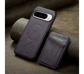 Detachable 2-in-1 Wallet For Google Pixel 9 Pro 8 7 8A 7A Card Slot Holder For Magsafe Magnetic Phone Case PU Leather Back Cover