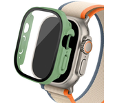 Glass+case For Apple Watch Ultra 2 case 49mm smartwatch PC Bumper+Screen Protector Tempered Cover iwatch series band Accessories