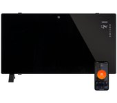 Mellerware - Convector Eléctrico WIFI Cristal Warmy 2000W  4 Modos de Funcionamiento  0-45ºC  Autoapagado  Soporte Suelo/Pared  Temporizador 24h  81x48x21  APP Google Home/Alexa