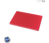 SANCO STORE - ORYX Tabla Cortar Polietileno 30x20x1,5 cm.  Color Rojo