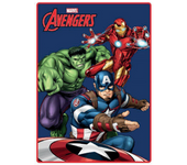 Manta Avengers Marvel 100X140Cm (Safta AVE23-002)