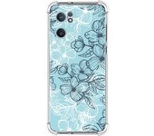 Funda Silicona Antigolpes para Oneplus Nord CE 2 5G diseño Flores 03 Dibujos