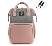 Bolsa de pañales para Bebe, mochipa impermeable de moda para Mamá, maternidad, mochila para Mamá, cambiador de pañales para Bebe, bolsas de Lactancia para Mamá