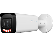 X-Security Cámara IP Bullet - 6 Megapíxel  (3288x1850) - Lente Motorizada 2.7~13.5mm - WDR 120dB | Dual Light (IR 60m y Luz Blanca 60m) - WizSense, con clasificación de humano y vehículo - MicroSD | IP67 | PoE | SMD Plus