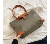New high-capacity women's bag, fashionable and casual nylon handbag, mommy shopping bag, commuting bag, one shoulder tote bag