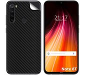 Pegatina Vinilo Autoadhesiva Textura Carbono para Xiaomi Redmi Note 8T