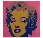 Andy Warhol Marilyn Monroe Pop Art Canvas Wall Art  Modern Home Decor Poster Prints for Living Room Bedroom Office  Vibrant Icon