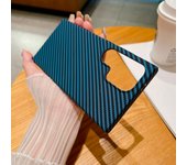 Ultra Thin Carbon Fiber Textured Phone Case For Samsung Galaxy S24 S23 S22 Note 10 Plus Note 20 Ultra Shockproof Hard Back Cover