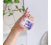 Round-edged puppy For Apple Bluetooth AirPods Pro 2nd Protective Case Transparent soft case For Airpods 4 Generation With Keych