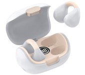 COOL AURICULARES STEREO BLUETOOTH EARBUDS CLIP BLANCO