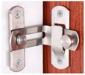 Cerradura de puerta de ángulo recto de 90 grados, cerradura de leva con pestillo de hebilla para puerta y ventana, barra de pestillo deslizante, cerradura de puerta de granero, pestillo deslizante