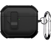 Automatic Magnetic Pop-Up Headphone Case For Airpods 4 Pro 2 3 2 1Case Full Body Protection Shockproof Charging Case with hook