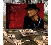 Film K-Krueger F-Freddy Horror Creative Pattern Hanging Flag Polyester Printed Banner Hand Pulled Flag