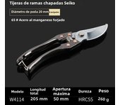 WYNN'S SK5 Steel Garden Pruning Shears 7" 8" 9" Hand Pruners Garden Clippers Hand Tools for Gardening Fruit Flower Tree Scissors