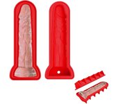 Molde de silicona para cubitos de hielo: Formas únicas y divertidas para crear tus propios bloques de hielo. Refresca cócteles, whisky, jugos, té y café. Herramienta esencial para bares y cocinas. Disfruta de bebidas frías (azul).
