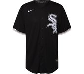 Beisbolera Nike Negra White Sox Official Alternate Jersey